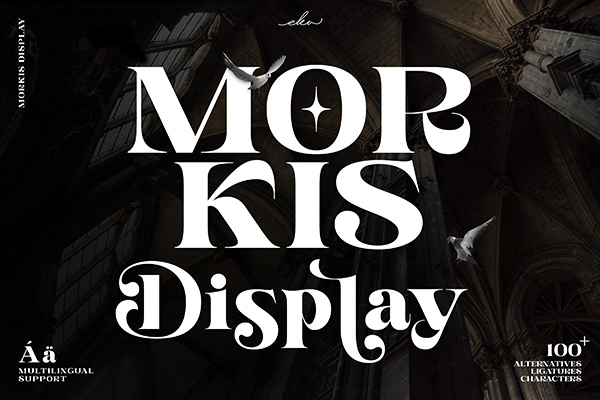 Morkis - Display Serif Font