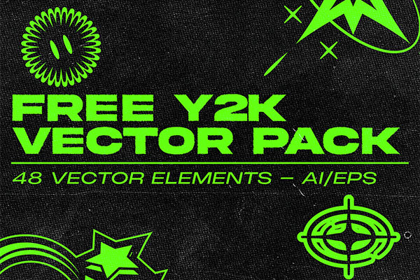Y2K Shapes Vector Pack