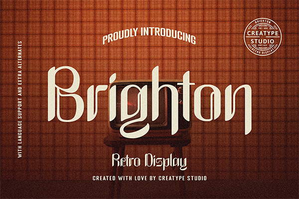 Brighton - Display Font