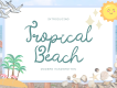 Tropical Beach Font