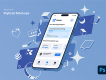 Stylized iPhone Mockup