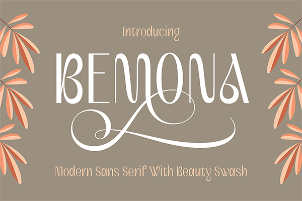 Bemona - Modern Sans Serif