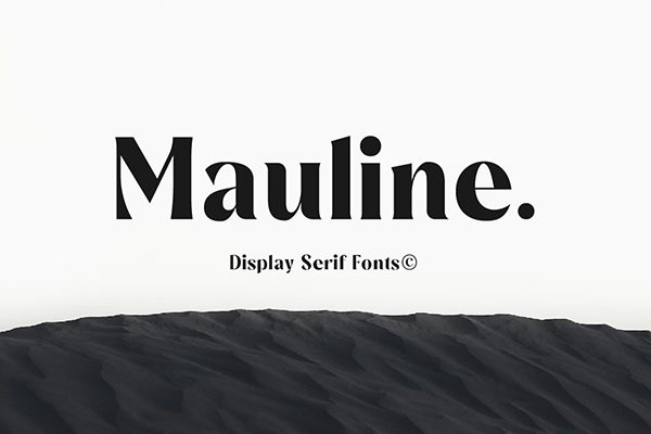 Mauline Display Serif Font