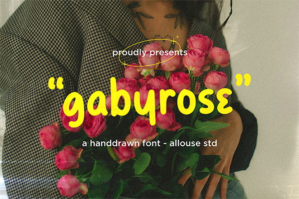 Gabyrose Handwriting Font