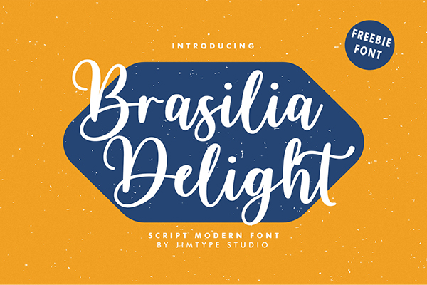 Brasilia Delight Script Font