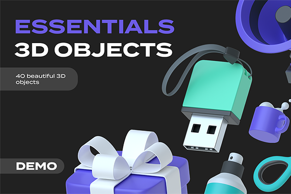 Free Essentials 3D Objects