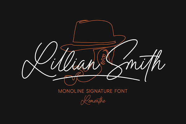 Lillian Smith - Signature Font