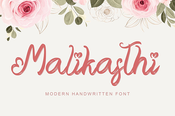 Malikasthi Script Font