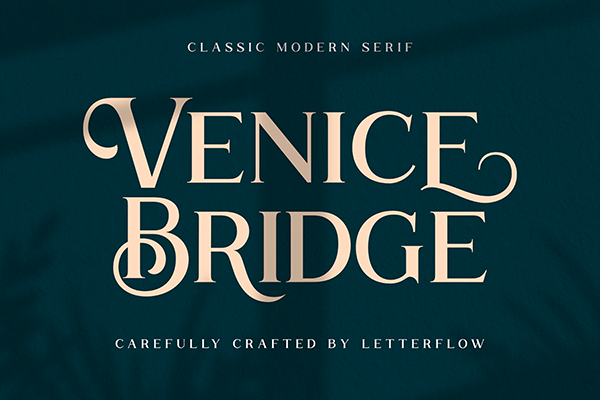 Venice Bridge - Modern Serif