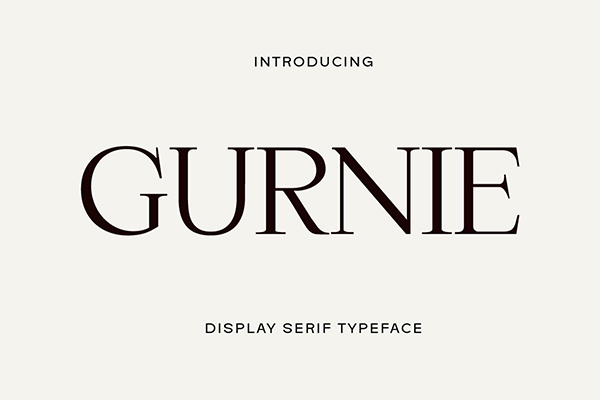 Gurnie - Classic Serif Font