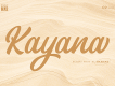 Kayana Script Font
