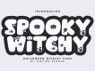 Spooky Witchy Font