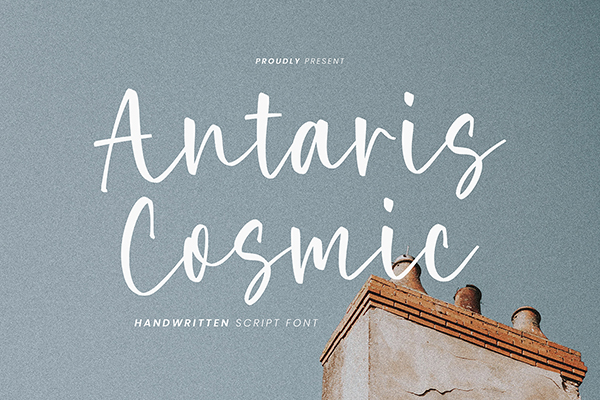 Antaris Cosmic - Script Font