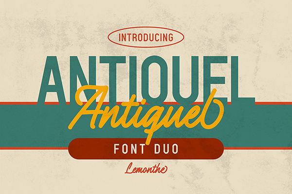 Antiquel - Font Duo