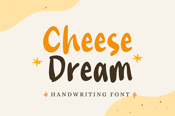 Cheese Dream - Handwriting