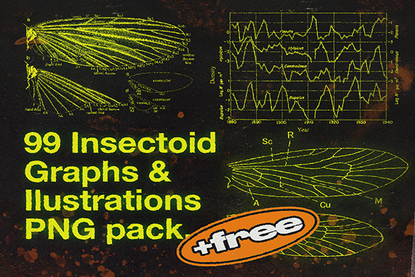 Insectoid Icons & Graphs Pack