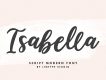 Isabella - Cute Branding Font
