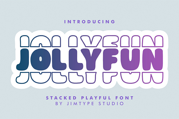 Jollyfun – Display Font