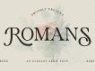 Romans - Elegant Serif