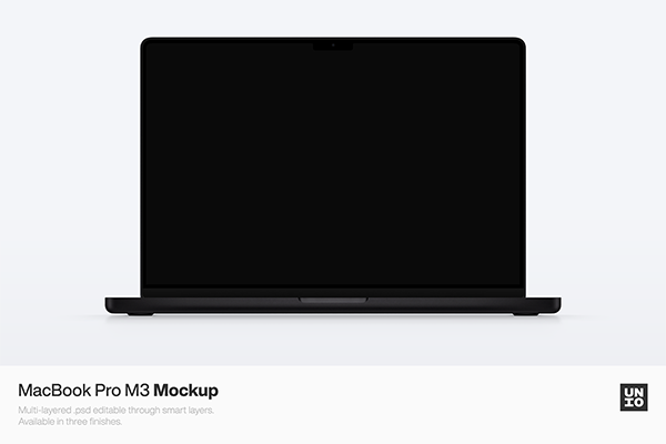 Macbook Pro 16.2 M3 2023 Mockup