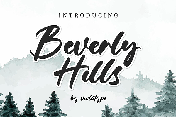 Beverly Hills - Brush Script