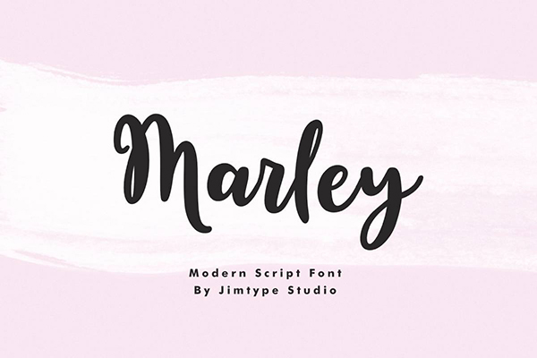 Marley - Modern Script Font
