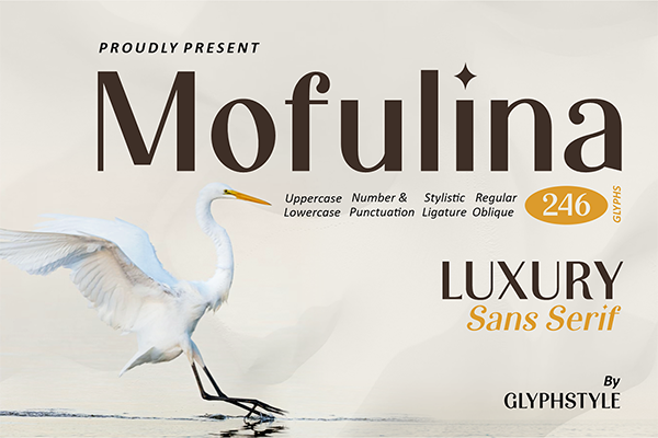 Mofulina Luxury Sans Serif