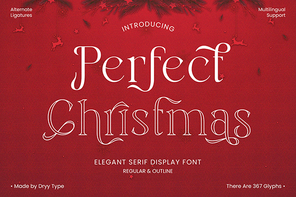 Perfect Christmas - Elegant Serif
