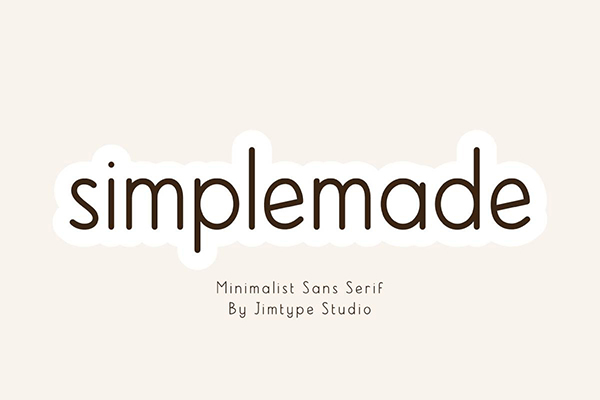 Simplemade - Sign Font