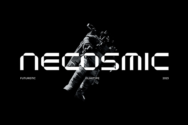 Necosmic - Futuristic Font