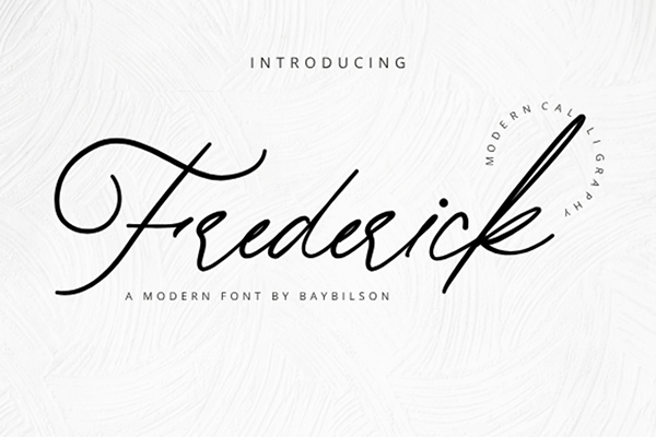 Frederick Script Font