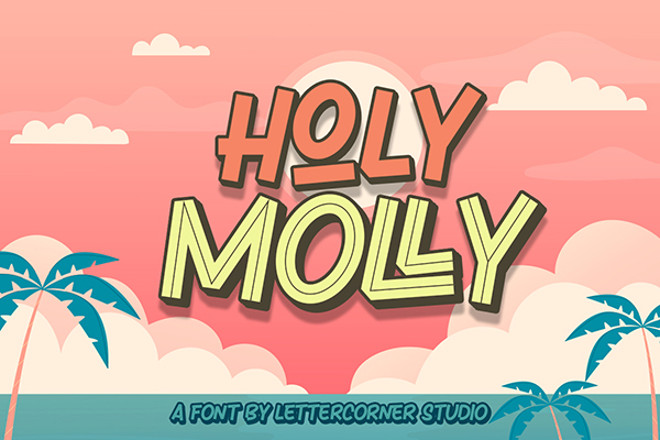 Holy Molly - Display Font