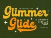 Glimmer Glide - Groovy Font