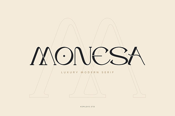 Monesa – Modern Serif Font