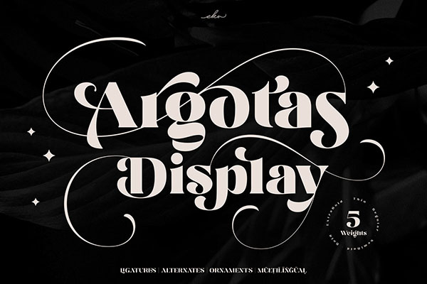 Argotas Serif Display Font