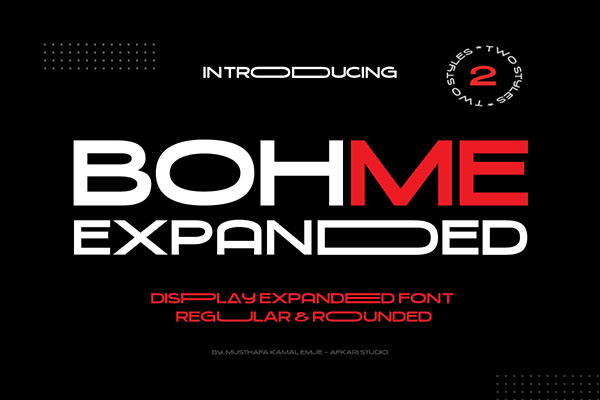 Bohme – Display Sans Serif