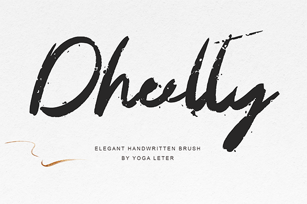 Dheelty Handlettering Font