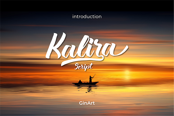 Kalira Handlettering Script Font