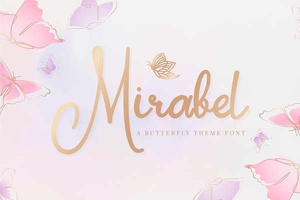 Mirabel Script Font