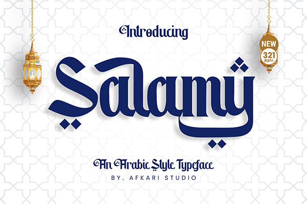 Salamy - Arabic Style Typeface