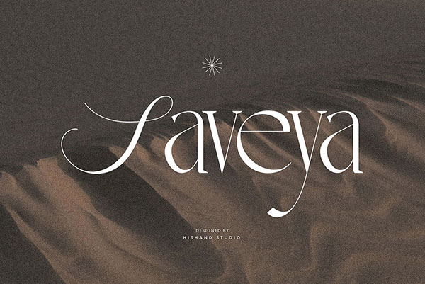 Saveya Elegant Font