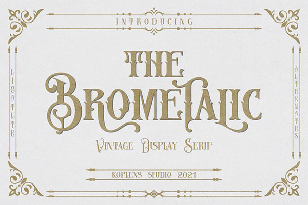 Brometalic – Vintage Display