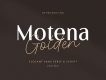 Motena Golden - Script Font