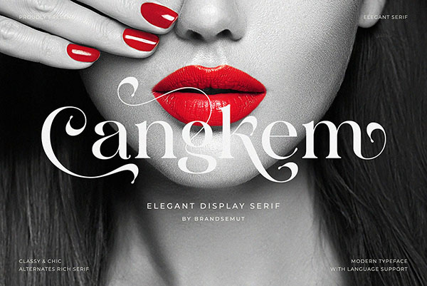 Cangkem - Elegant Display Serif