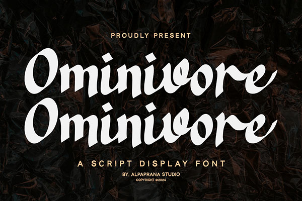 Omnivore - Display Font