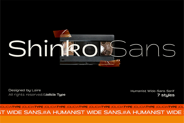 Shinko Sans - Humanist Font