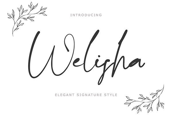 Welisha Elegant Signature