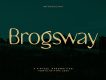 Brogsway - Vintage Handwritten Font