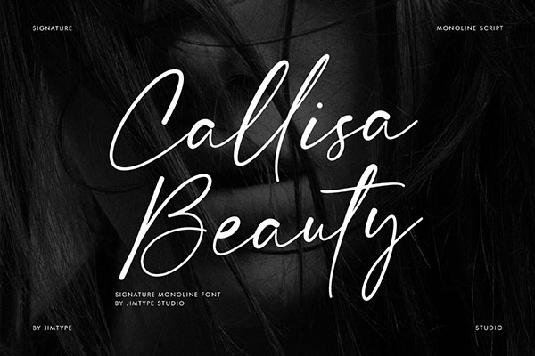 Callisa Beauty - Script Font