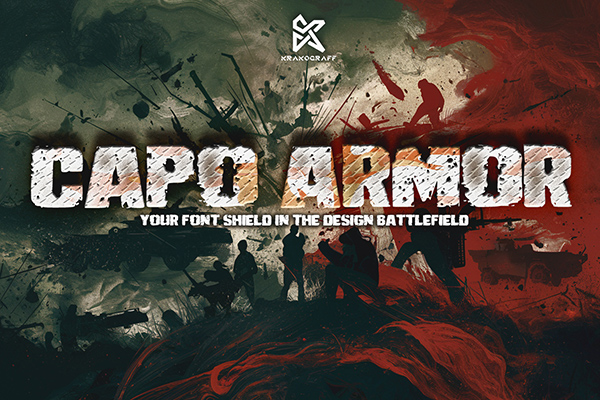 Capo Armor - Display Font